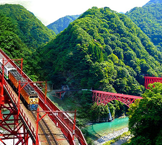 立山黑部鐵道峽谷.上高地合掌村.惠那峽5日