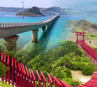 分賀絕景日本北九州山口懷舊秘境遊船溫泉5日