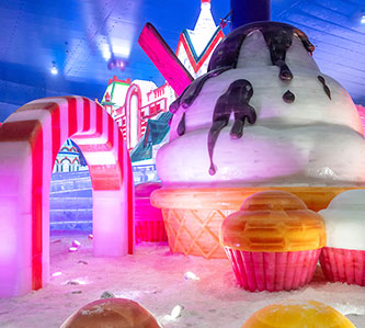 冬遊東北哈爾濱8日(室內冰雪館)