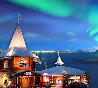 吉祥幸福！北歐 夢幻極光童話之旅10日芬蘭聖誕老人村、北極特快車、夢幻極光