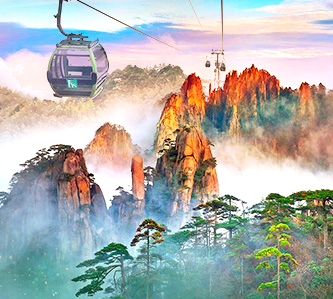 冠軍黃山、全程五星酒店-獨家黃山西海6日~上下纜車、太平湖，宏村