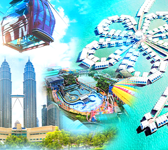 馬來好好玩6日~大紅花海上VILLA(一房一泳池).麻六甲古城