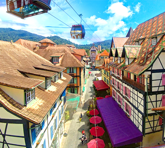 長榮馬來西亞~法國村溫泉.城堡5日(遊船+雲頂天空之城)