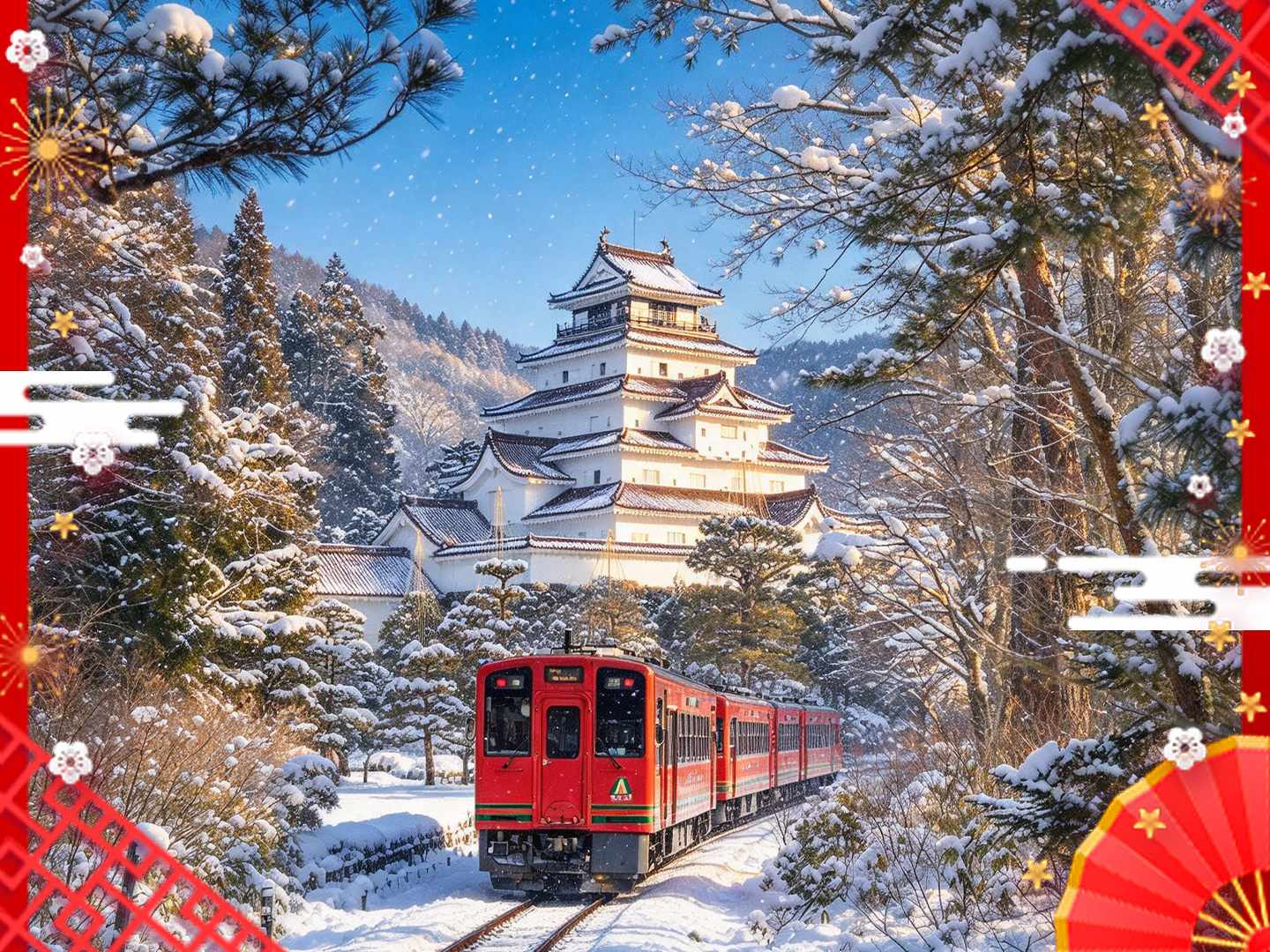 冬北雪の故鄉大正浪漫鐵道4日