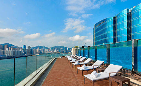 奢華五星香港九龍海逸君綽酒店-豪華海景房自由行3日(二人一室)